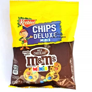 Keebler Chips Deluxe M&M`s Minis im Candy Shop Schweiz - www.guilty-pleasure-box.com